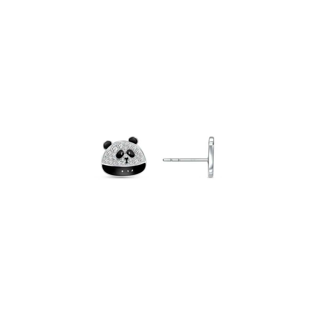 KeKe 18K/750 White Gold diamond earrings