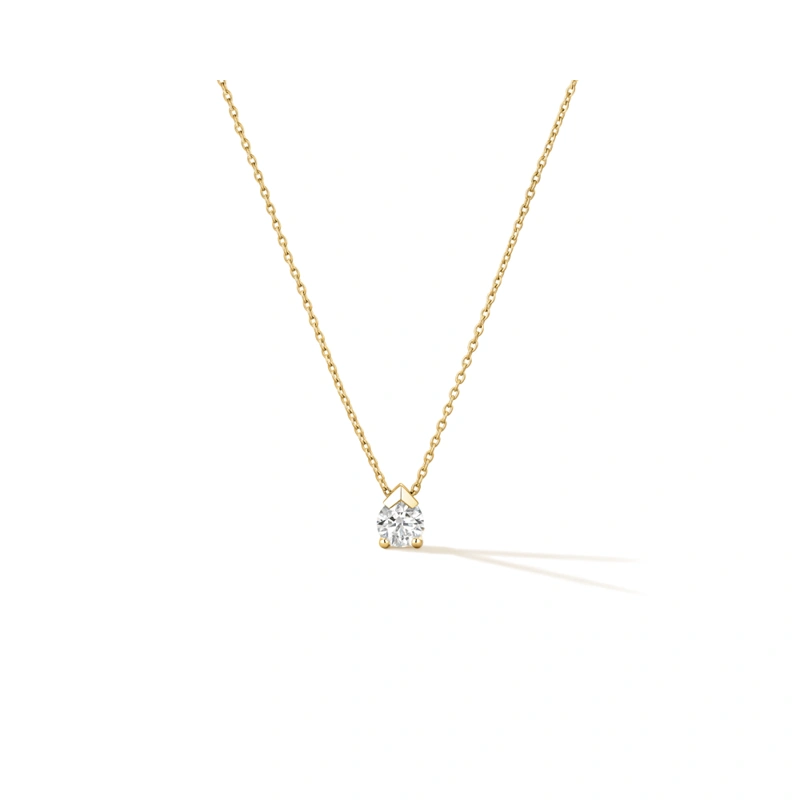 18K/750 Yellow Gold diamond necklace