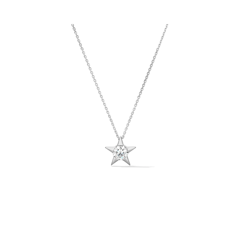 18K/750 White Gold diamond necklace