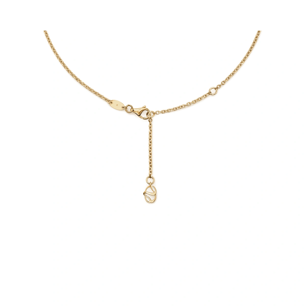 18K/750 Yellow Gold diamond necklace