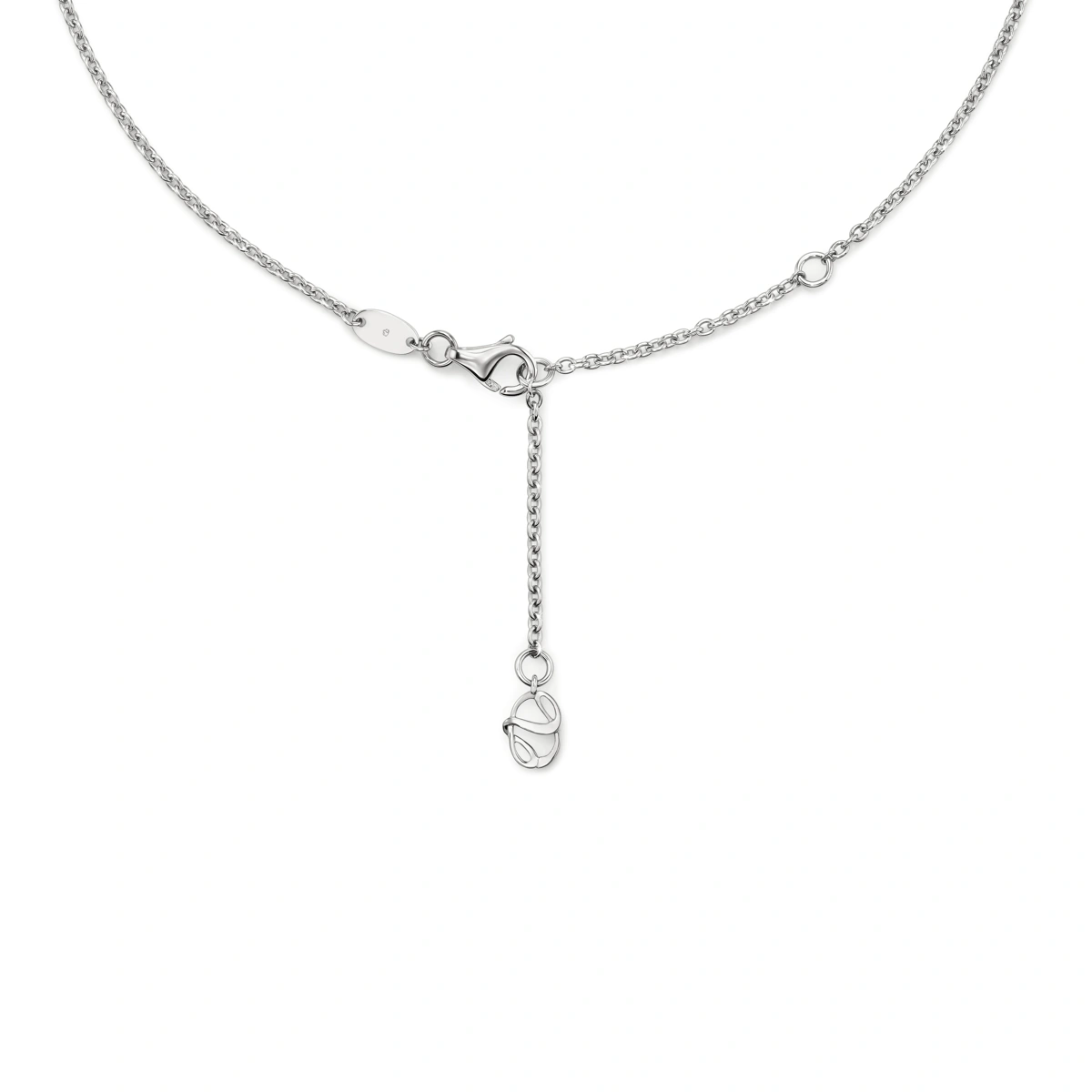 18K/750 White Gold diamond necklace