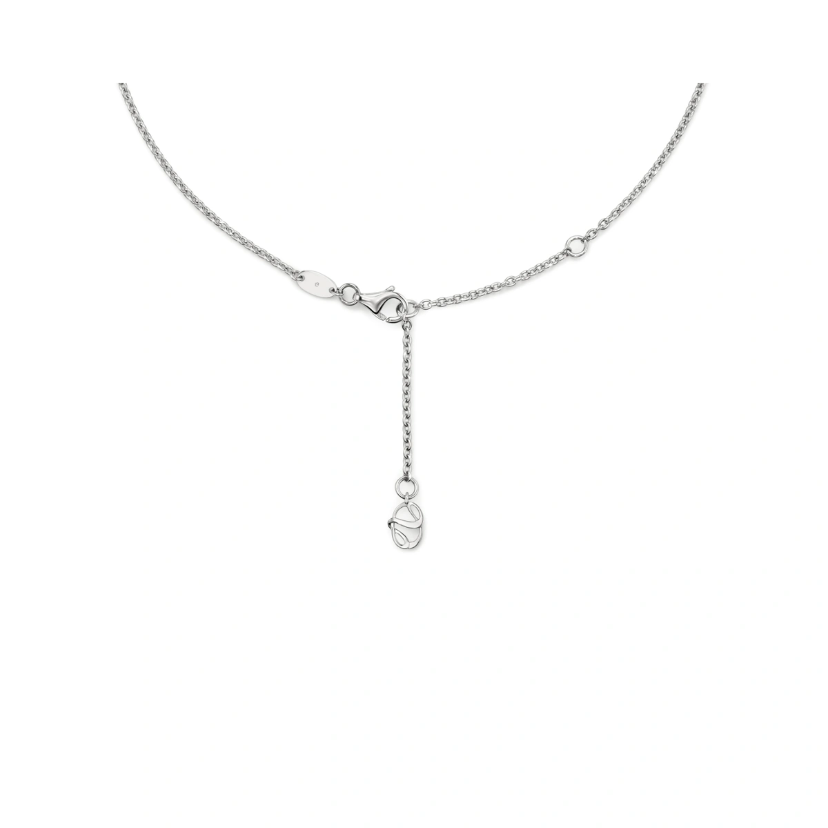18K/750 White Gold diamond necklace