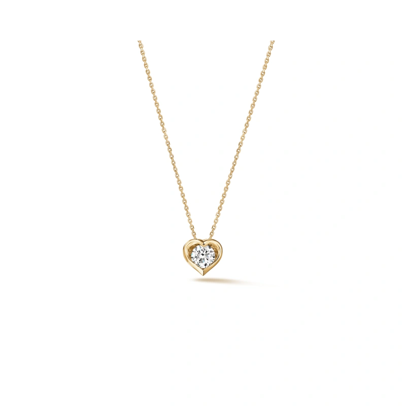 18K/750 Yellow Gold diamond necklace