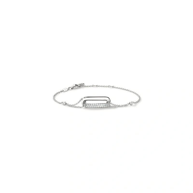 18K/750 White Gold diamond bracelet