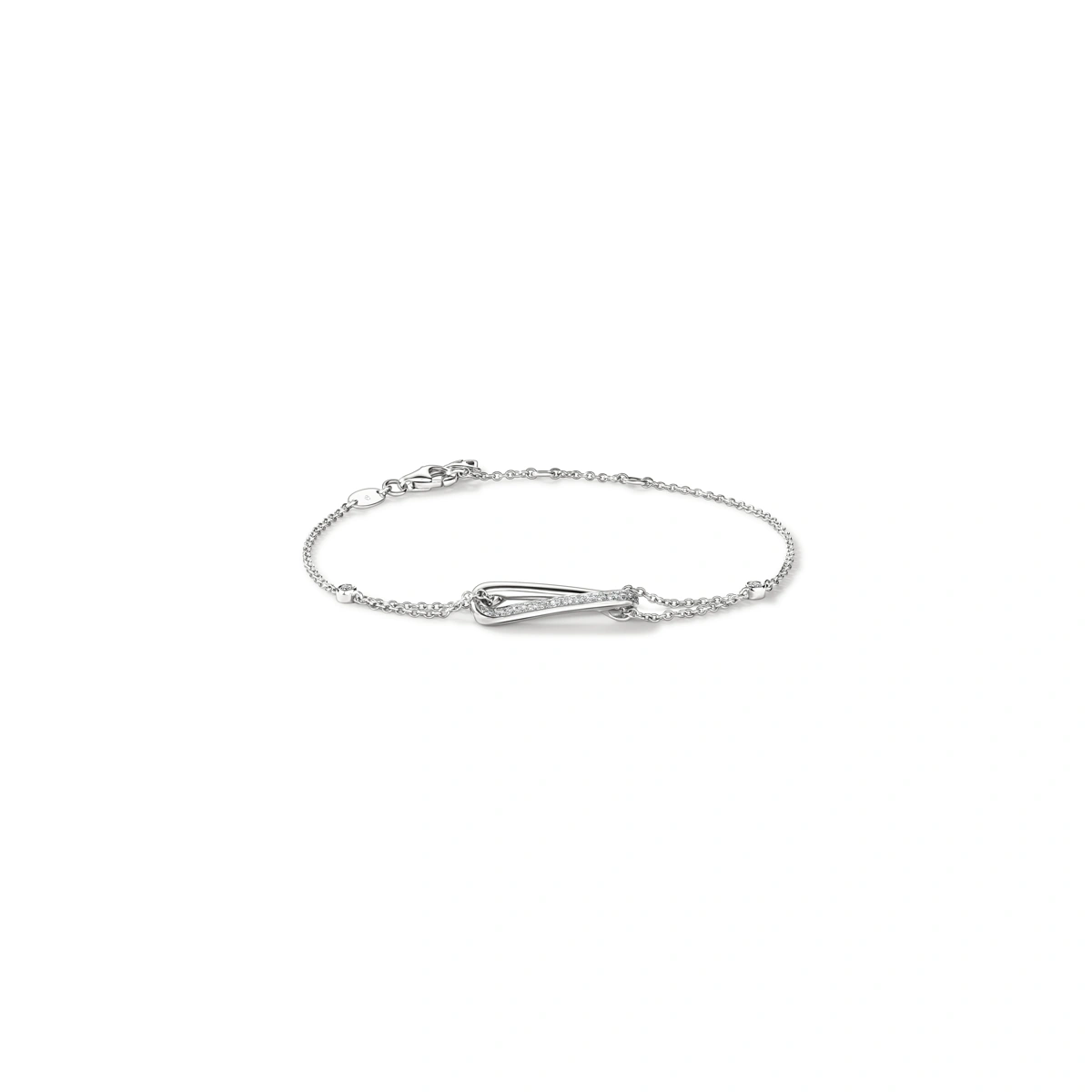 18K/750 White Gold diamond bracelet