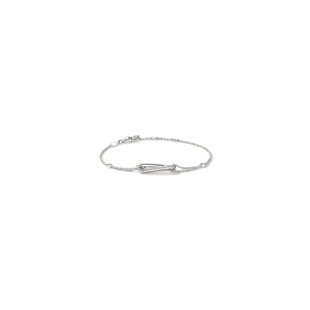 18K/750 White Gold diamond bracelet
