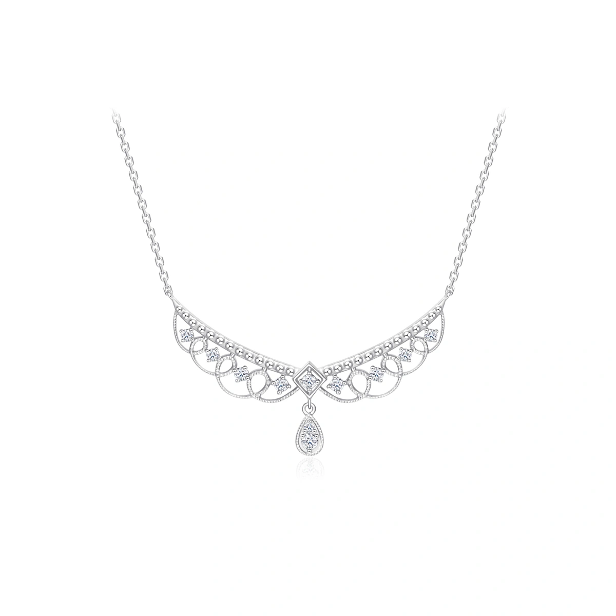 18K/750 White Gold Necklace