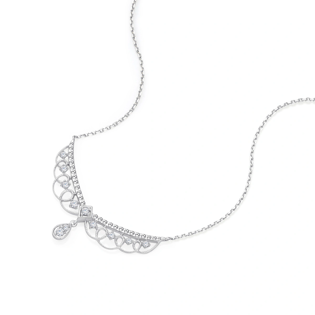 18K/750 White Gold Necklace