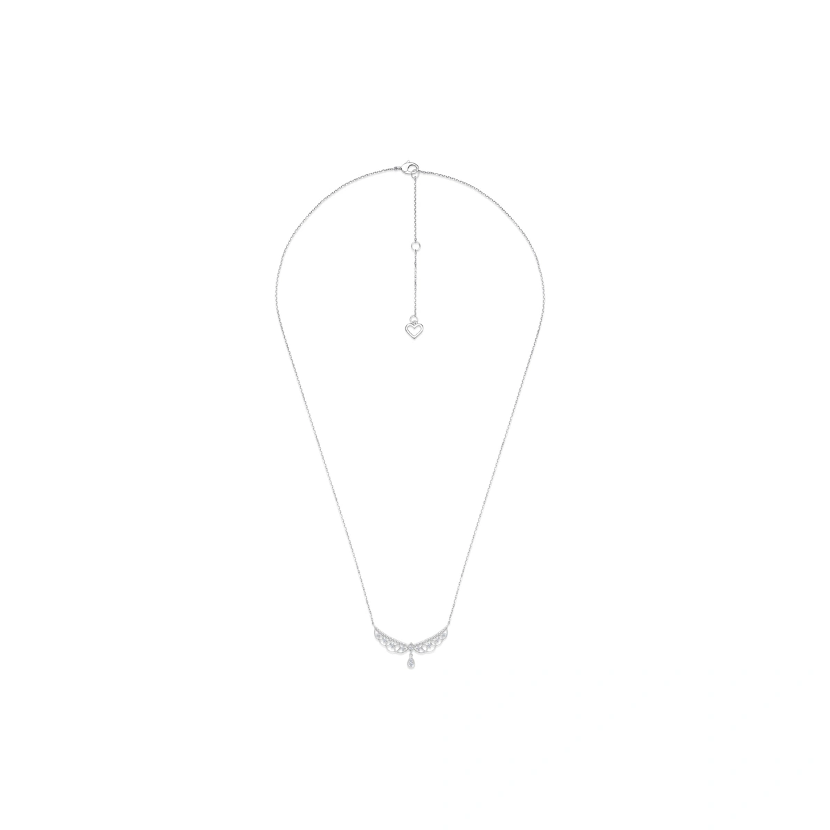 18K/750 White Gold Necklace